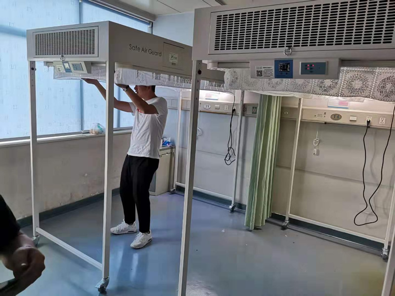 層流床睡著熱嗎